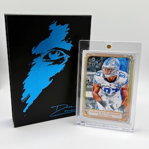 Aidan Hutchinson Detroit Lions &quot;Pure Grit&quot; Trading Card