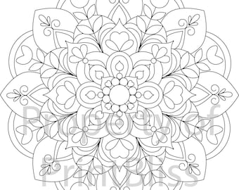 10 Flower Mandala Printable Coloring Pages for Relaxation and Creativity