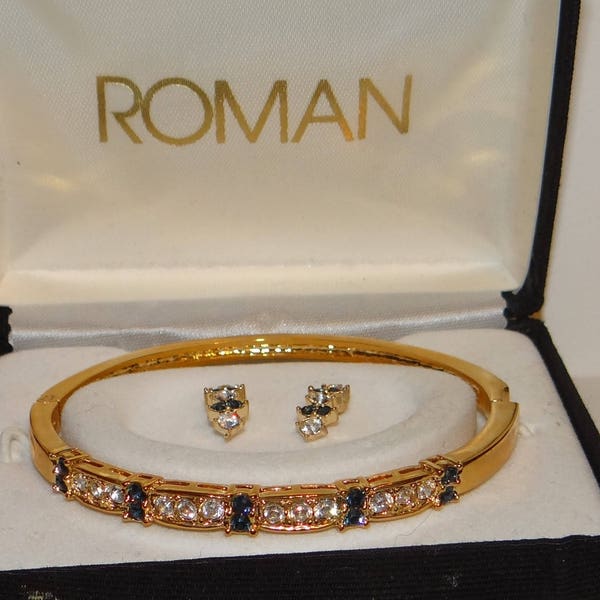 Vintage Roman Demi Parure in Original Box