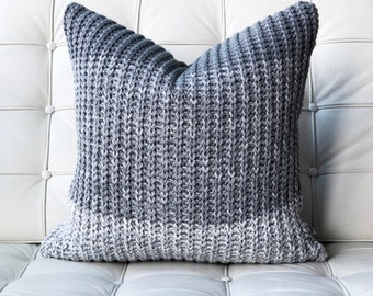Knit Pillow Cover - Etsy Canada