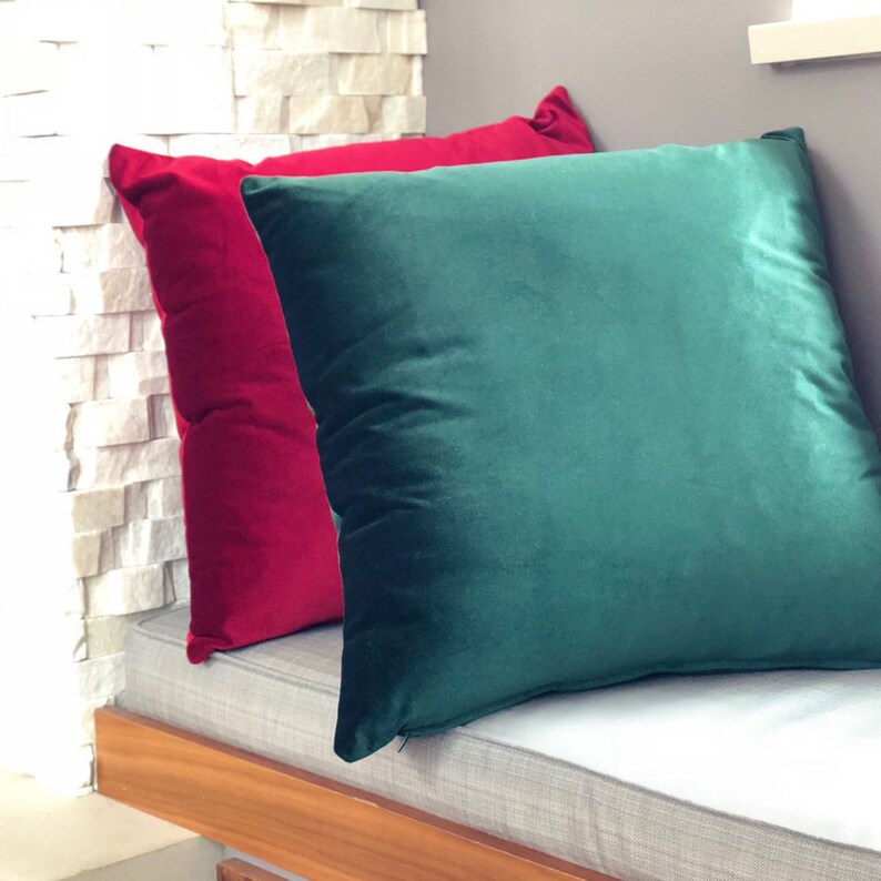 Corona Teal Velvet Pillow 16 in Insert Included 12x20 in 19 in