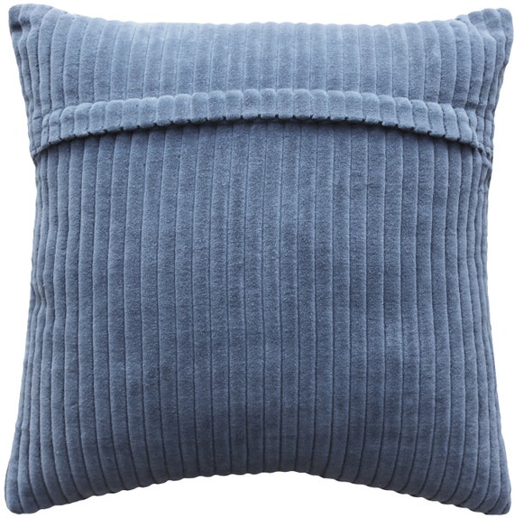 Pillow Decor Cotton Corduroy Throw Pillow 16x16 Etsy