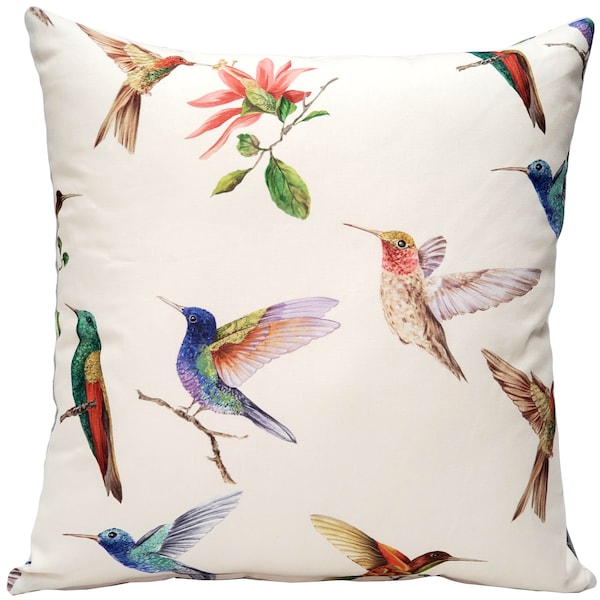 Hummingbird Pillow Etsy