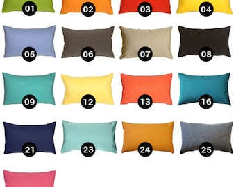 Sunbrella Outdoor Pillows 11x19 (Choose your insert)