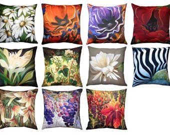 Sandra Forzani Collection 20x20 Throw Pillows (Choose your Insert)