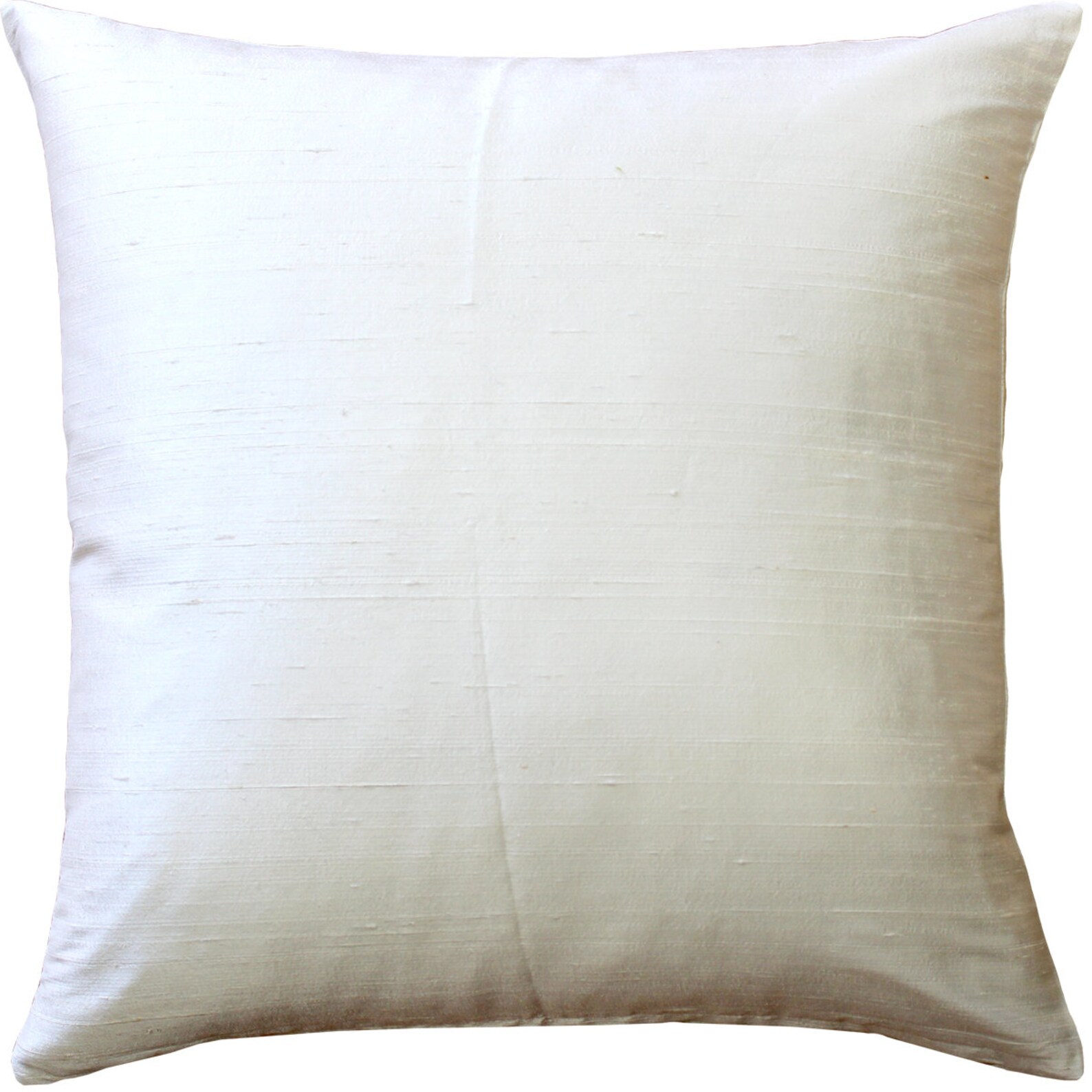 Sankara Ivory Silk 18x18 Throw Pillow Insert Included Etsy