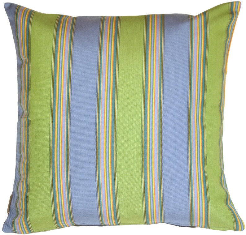 Sunbrella Outdoor 20x20 Striped Pillow Insert Included Etsy Italia
