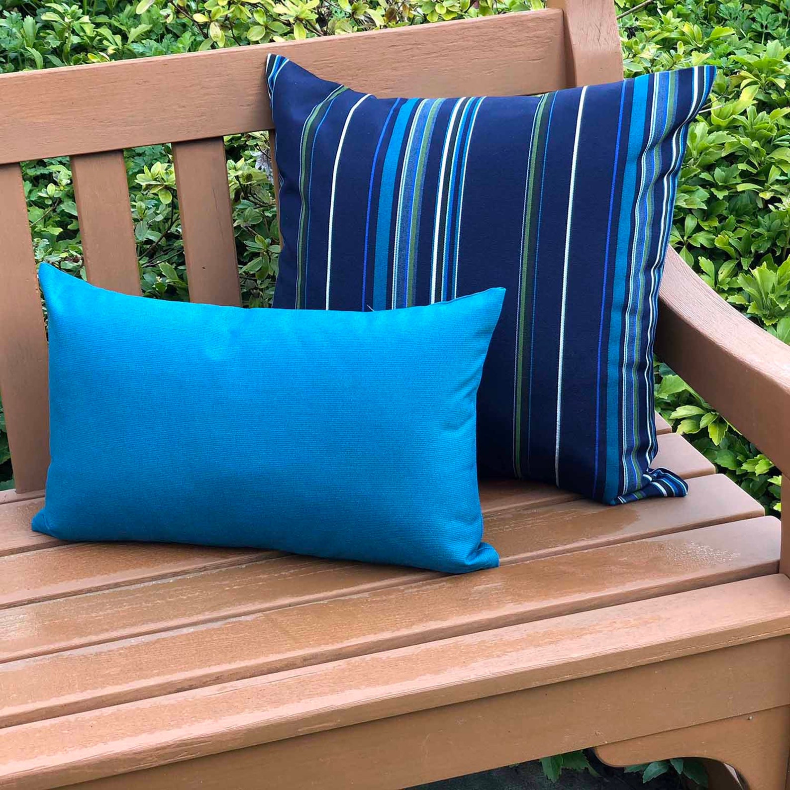 Sunbrella Peacock 11x19 Outdoor Pillow insert Included Etsy