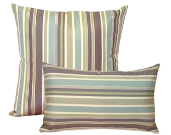 Sunbrella Brannon Whisper 20x20/12x20 Outdoor Pillow (Choose your Insert)