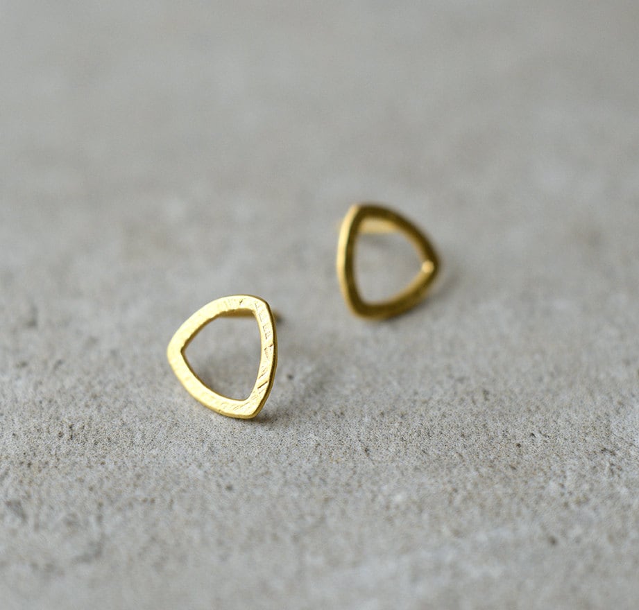 Triangle Personalized Earrings main image 0