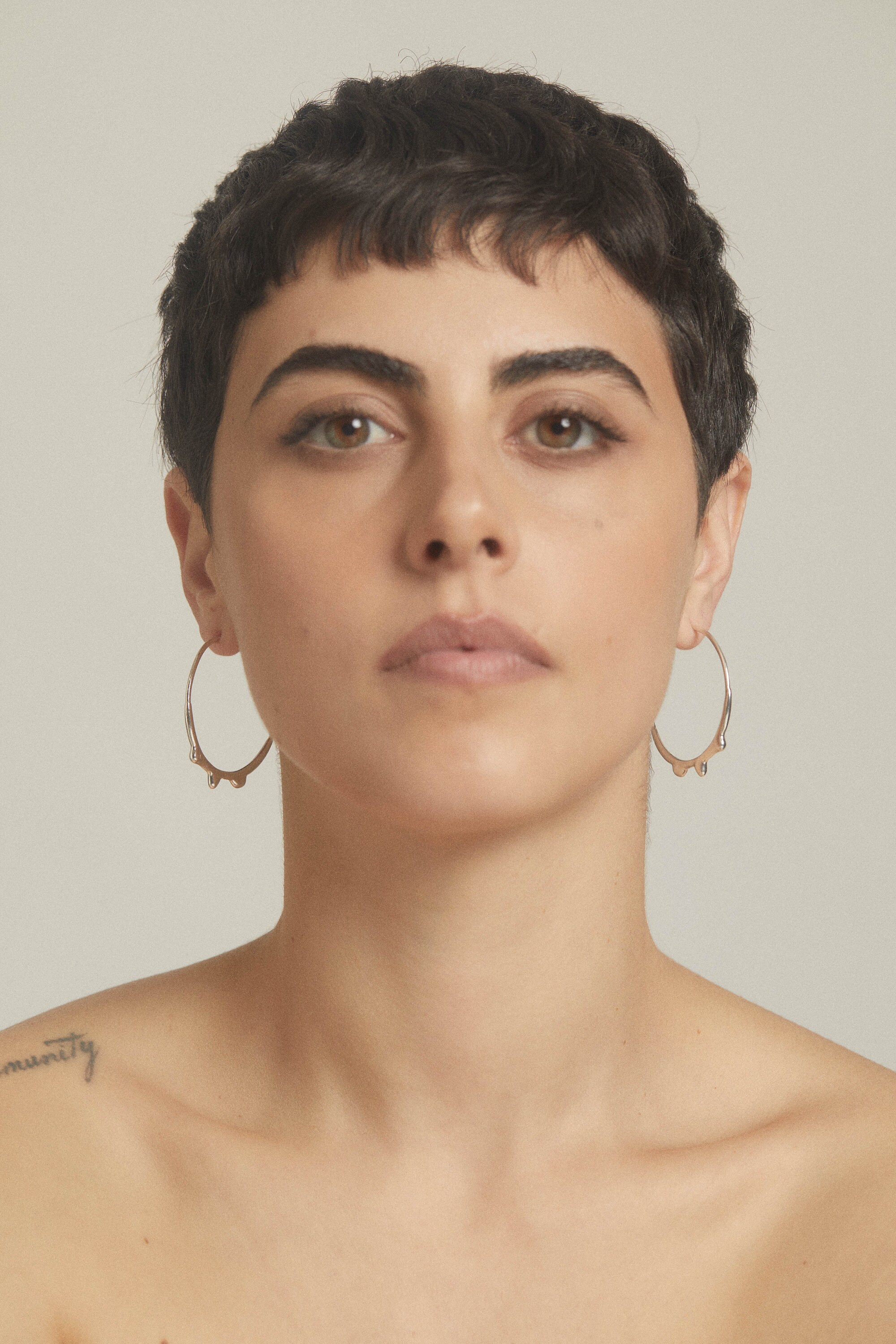 Crown Hoop Earrings, Gold Hoop Earrings, Statement Hoop Earrings ...