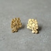 gold cluster earrings, small version, valentine's gift, hand made earrings, bridal earrings, holiday bridesmaid gift, gift for woman, baladi 