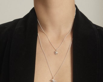 ●TATIANA● Silver 925 Star and Ball Necklace NZ2139 5004219 MUSINSA | TATIANA (Silver 925) Big Stella Necklace NZ2141