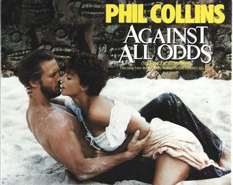 Phil Collins 45 RPM Single Record:  Against All Odds 1984