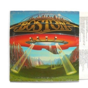 Rockband Boston LP-vinylalbum * Don&#39;t Look Back * Klassieke rockmuziek uit de jaren 70