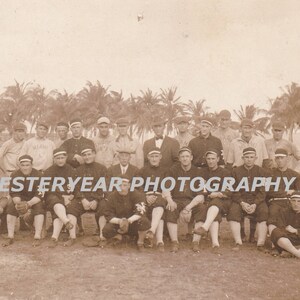 Major League New York Giants Baseball Team circa 1912 beim Spring Training Game in Miami - Postkarte - Sofort Download