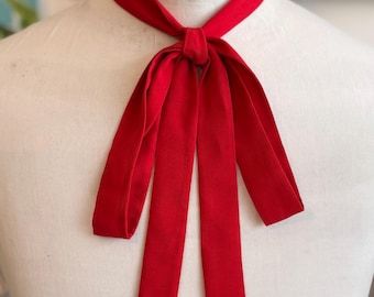 Corbata de lazo estilo western vintage - Variedad de colores
