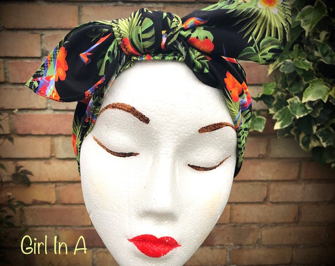 The Original doorag. Vintage Turban, Shaped Headscarf. 1940's 1950's