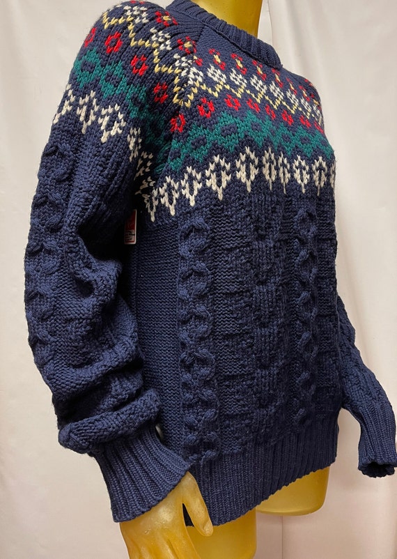 Oak Hall Vintage Multi Sweater size L - image 5