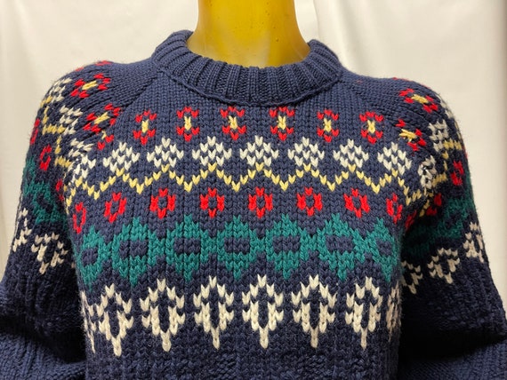 Oak Hall Vintage Multi Sweater size L - image 8