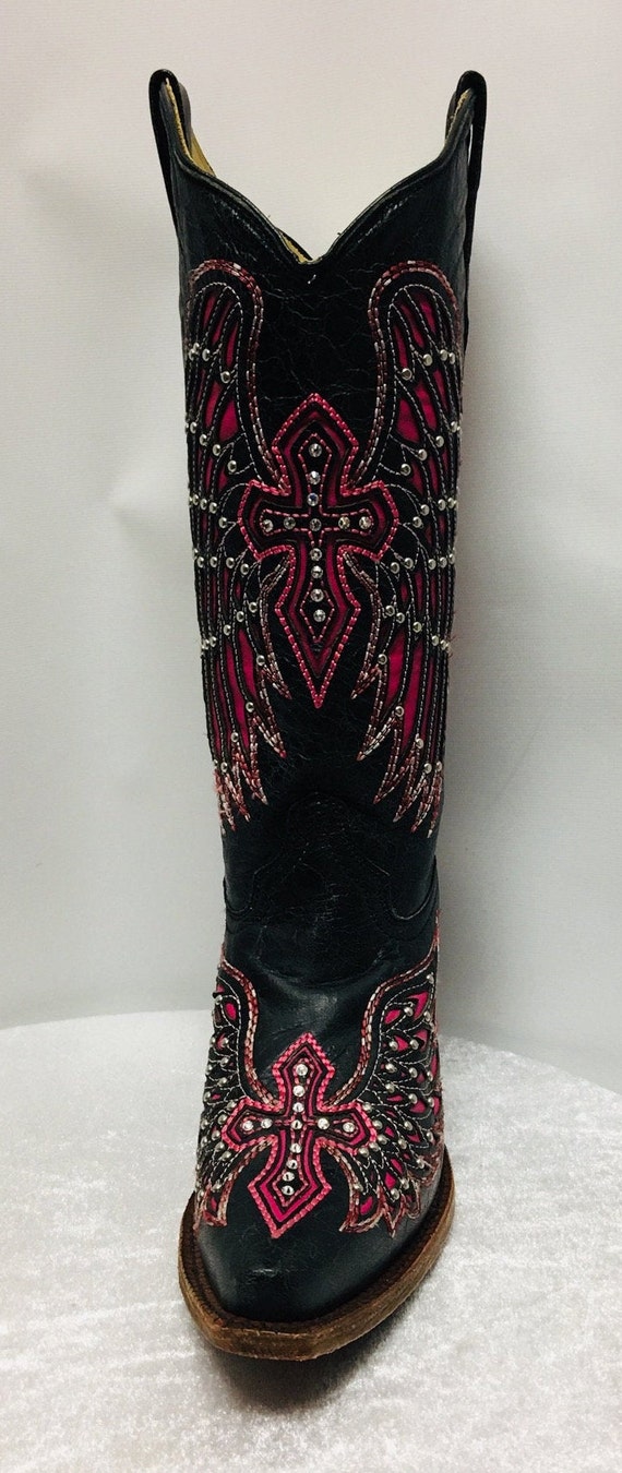 pink corral boots