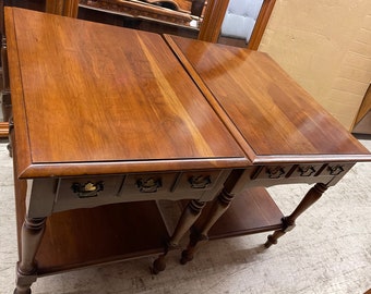 Vintage Wood End table