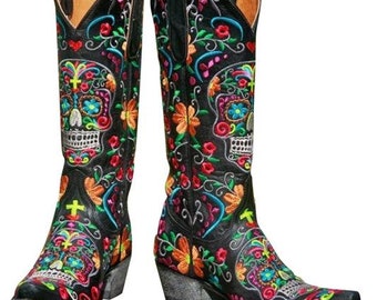 Old Gringo Grateful Dead Style Boots