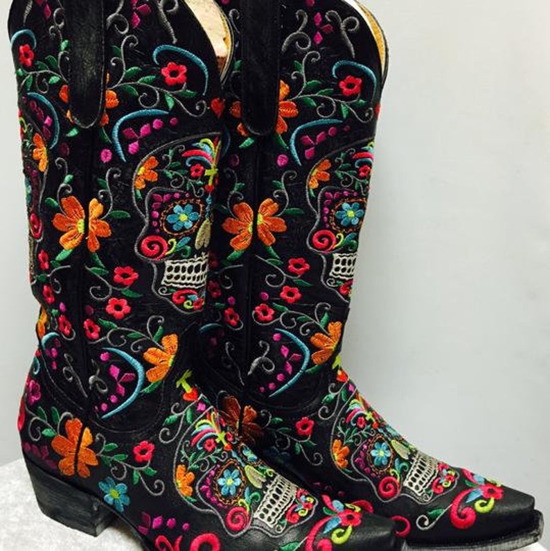 Old Gringo Grateful Dead Style Boots - Etsy