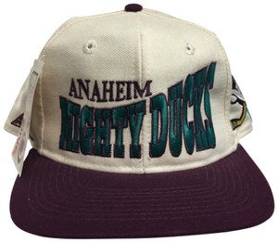 Vintage Starter Anaheim Mighty Ducks Fitted 7 1/2 Hat Cap NHL 90s Hockey