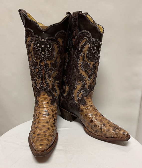 Corral python cross boots deals
