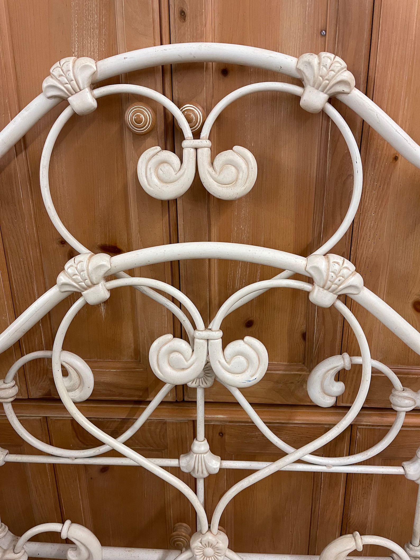 Vintage Sweetheart Ornate Metal Bed Frame - Etsy