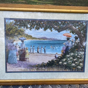 Vintage Leo Cartys Baptism Art Print