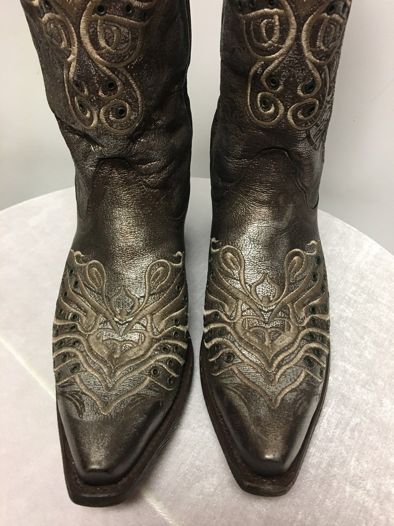 Corral Boots Metallic Embroidered Boots