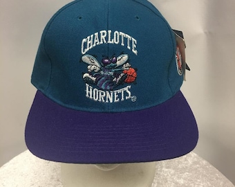 Vintage 90s Charlotte Hornets Cap 