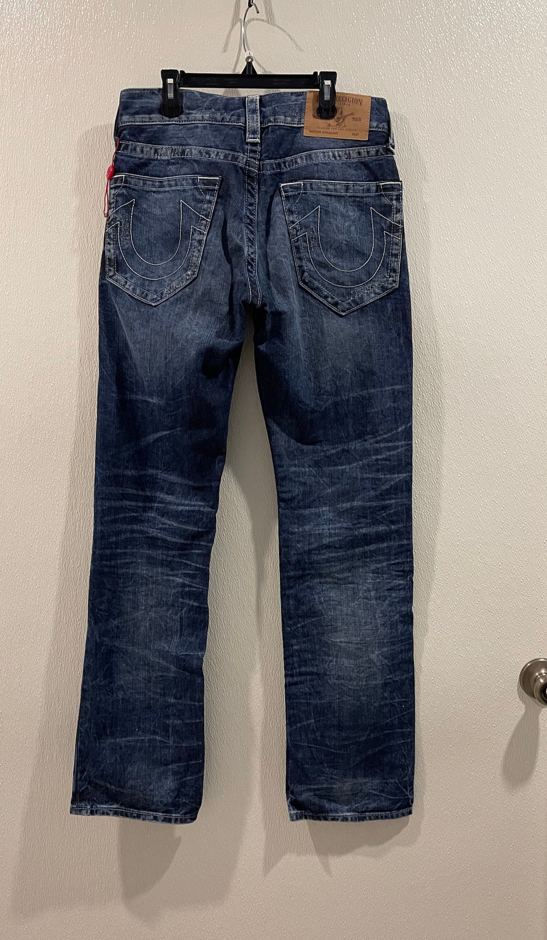 True Religion Straight Jeans Size 30 - Etsy