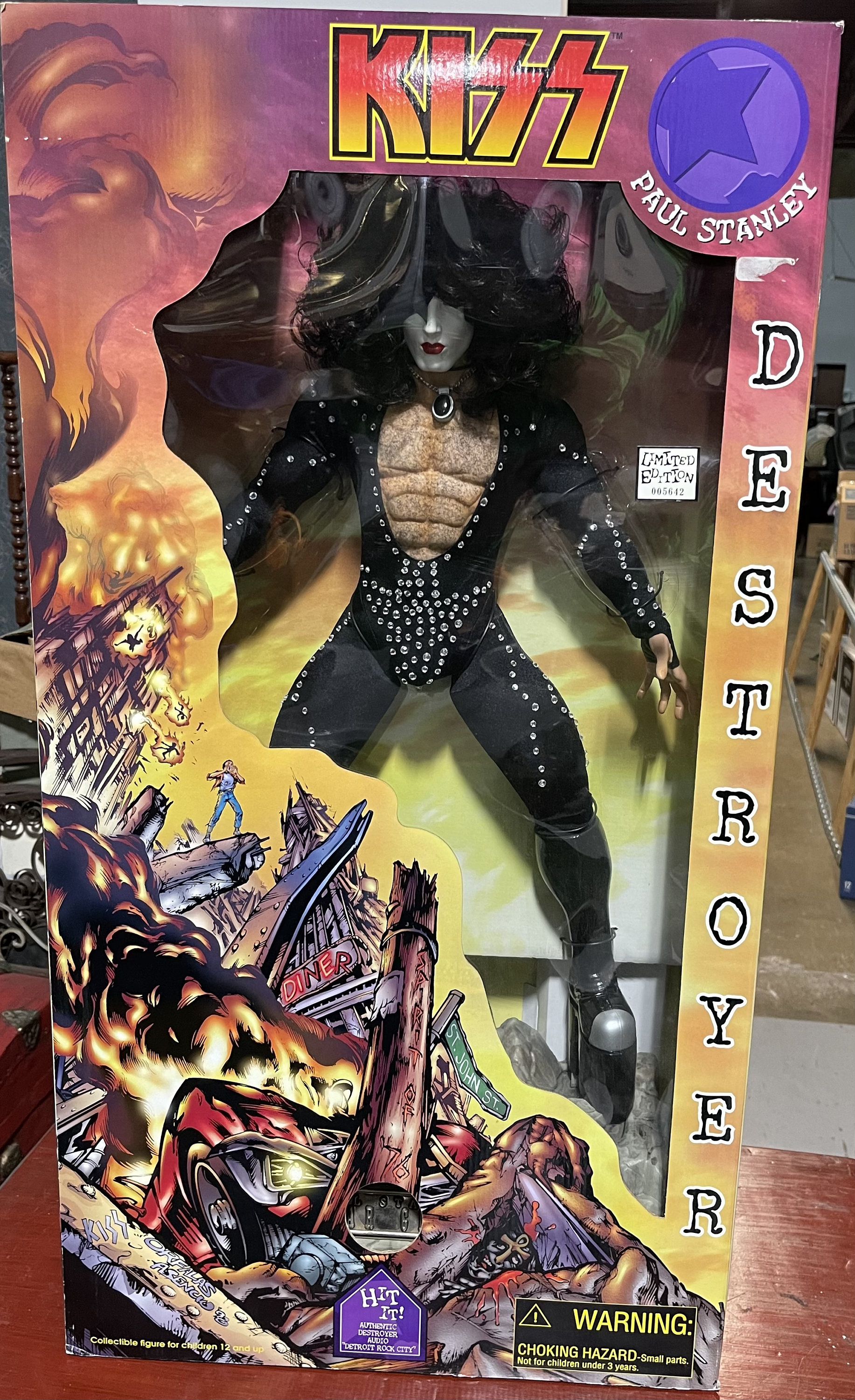 1998 Kiss the Ultimate Limited Edition Collectible Complete Dolls