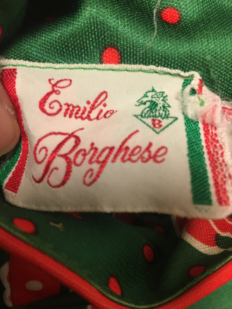 Vintage Emilio Borghese Dress