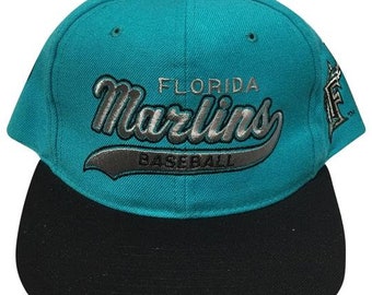 Vintage 90s Florida Marlin Cap