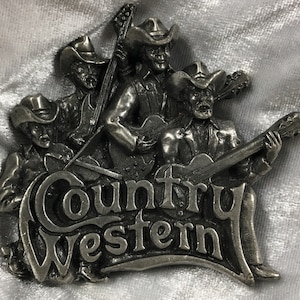 Vintage Country Western Buckle image 1