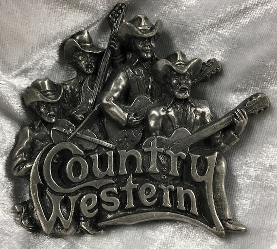 Vintage Country Western Buckle - image 1