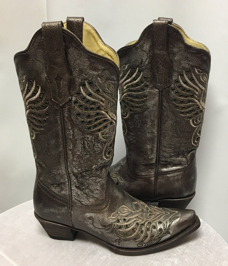 Corral Boots Metallic Embroidered Boots