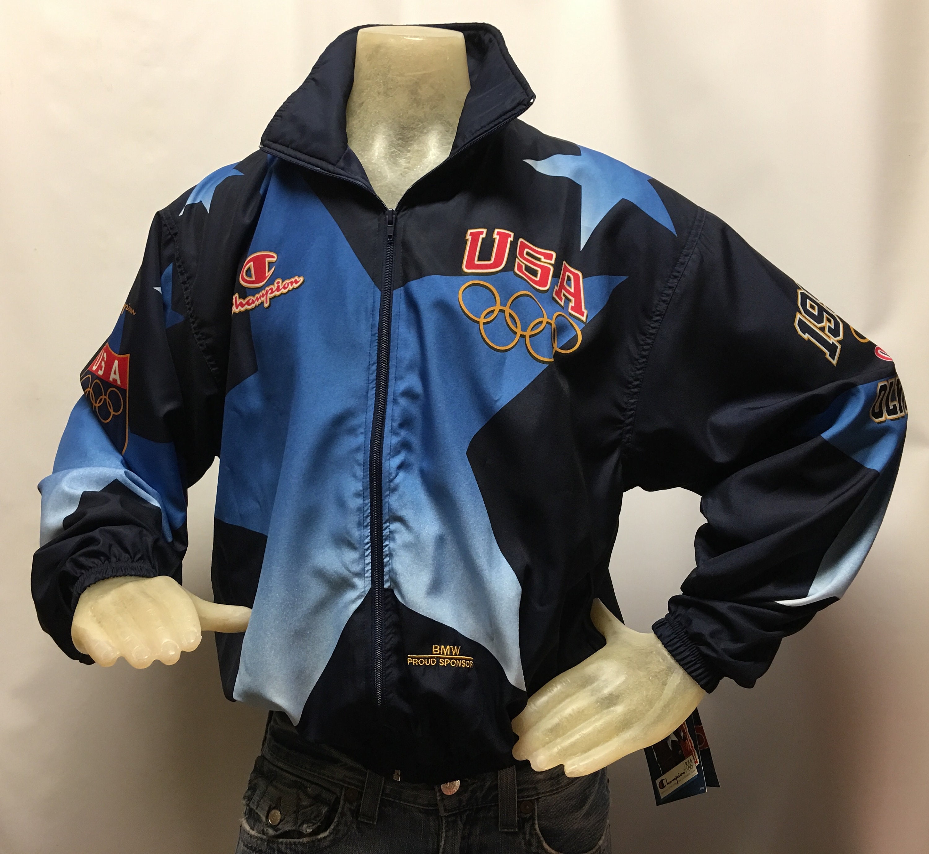 Vintage 1996 USA Champion Olympic Team Jacket Size XL Etsy