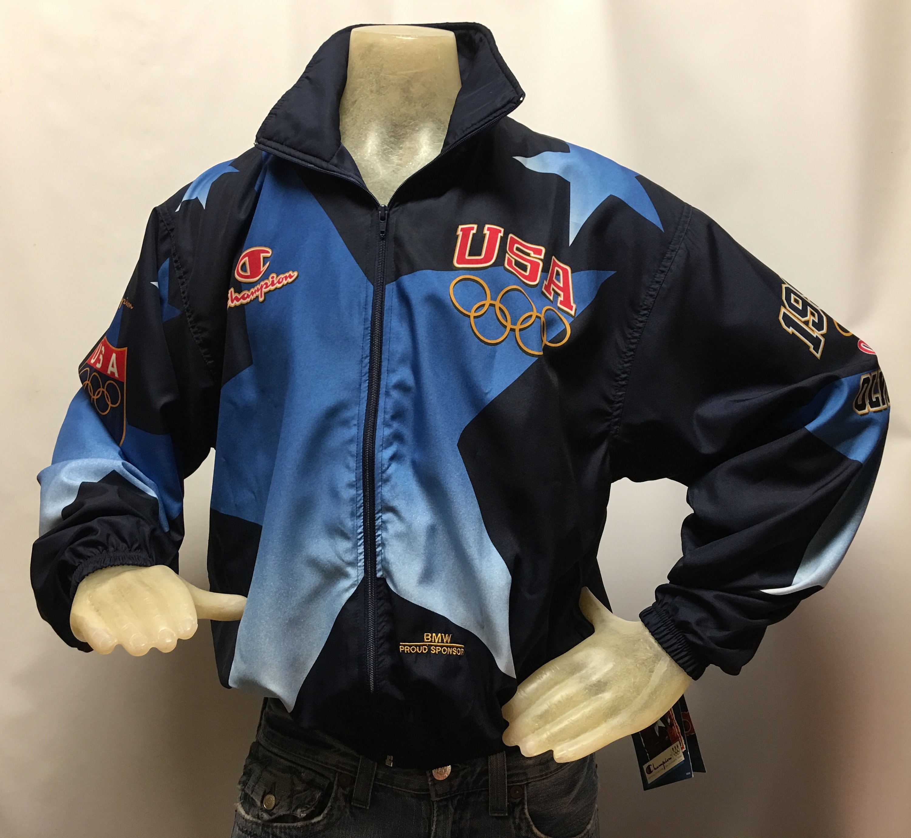 Vintage 1996 USA Champion Olympic Team Jacket Size XL - Etsy Vintage 1996 USA Champion Olympic Team Jacket Size XL - Etsy