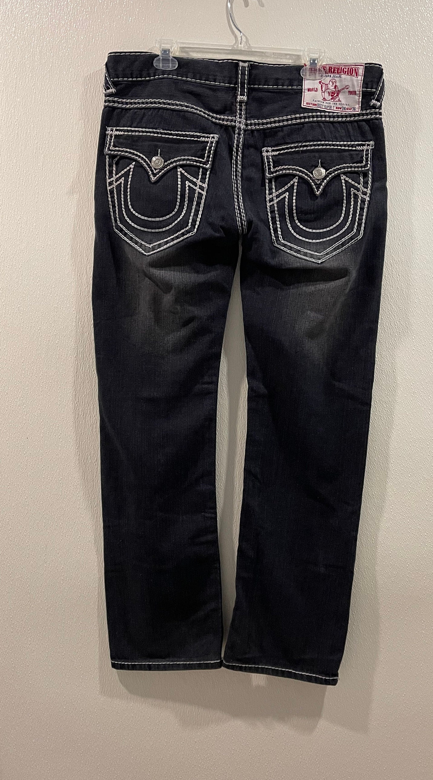 True Religion Ricky Super T Size Row 34 