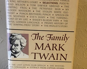 vintage La Famille Mark Twain