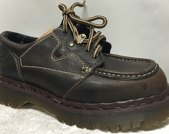 Cranford Dr Martens Black Leather Rare 