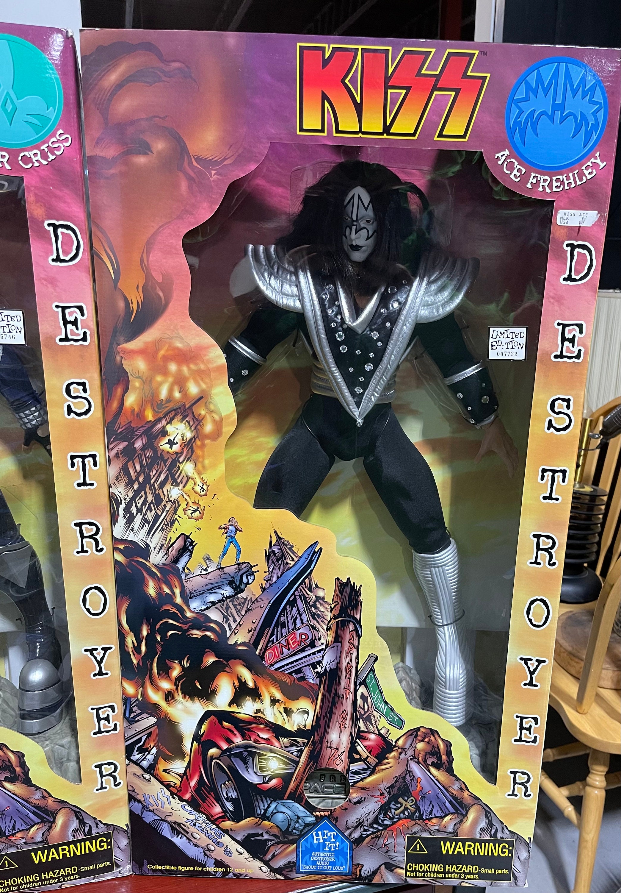 1998 Kiss the Ultimate Limited Edition Collectible Complete Dolls