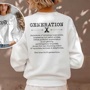 Generation X PNG and SVG - Definition Back #3  with front Gex-X Raise On Hose Water