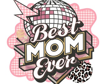 Beste moeder ooit, png, sublimatieontwerp (digitale download)