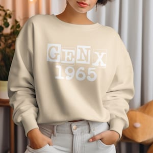 Gen X Year (Includes 1965 through 1980) Png Svg Dtf